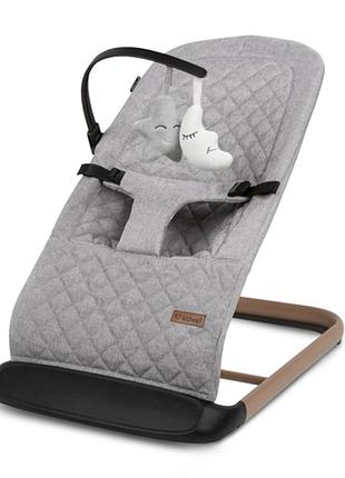 Шезлонг kidwell laro full grey/wooden