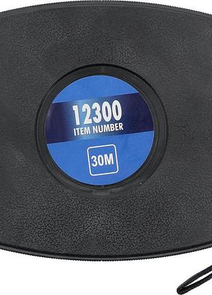 Рулетка измерительная лента стальная l= 30 м х 10 мм vorel (12300)