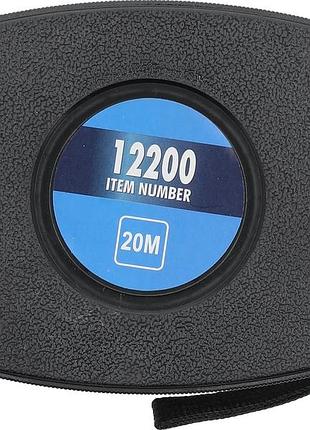 Рулетка измерительная лента стальная l= 20 м х 10 мм vorel (12200)