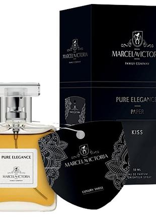 Ароматизатор для авто спрей "pure elegance" kiss (поцелуй) 50мл tasotti