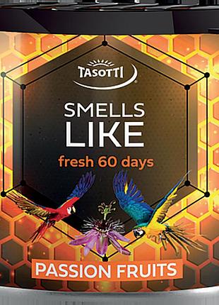 Ароматизатор для авто гелевий "smells like" passion fruits (фрукти) 80мл tasotti