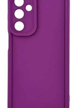 Чехол shock case для samsung galaxy a25 5g / a256 бампер силиконовый фиолетовый
