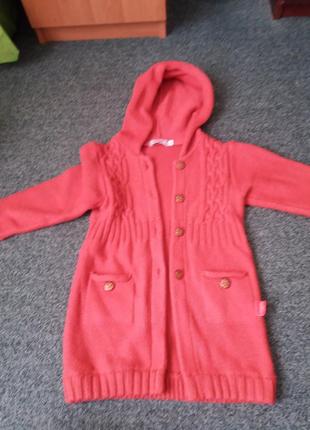 Вовняний, фірмовий кардиган (франція) на 2-4 роки