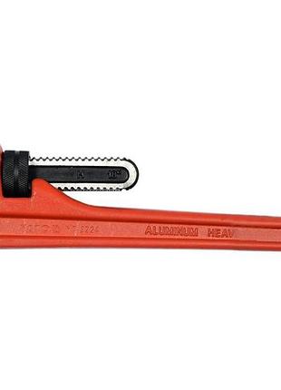 Ключ трубный 450 мм (18"), max ø= 2» (50mm), с алюминиевой ручкой yato (yt-2224)