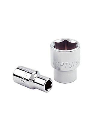 Головка торцевая toptul 1/4" 12 мм baea0812