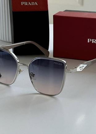 Женские солнцезащитные очки prada (прада), брендовые солнцезащитные очки премиум-класса для среднего типа лица, uv400