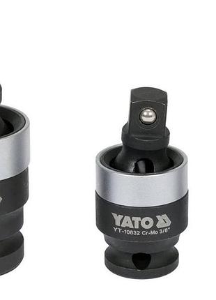 Набір ударних шарнірних карданів 1/2"/3/8"/1/4" 3 шт. yato (yt-10642)