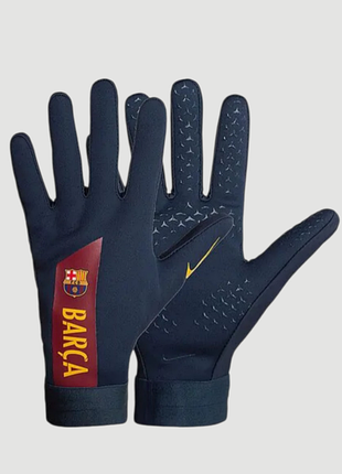 Оригинальные перчатки подростковые тренировочные nike barcelona.