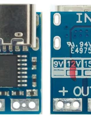 Модуль тригера pdc004 qc4 usb type-c зі статичним pd-тригером на 20v