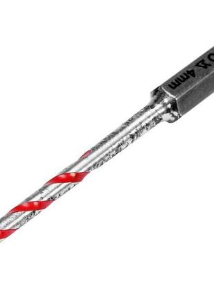 Сверло универсальное yg6x, ø= 4 мм, l= 85/30 мм, hex-1/4" yato (yt-44781)