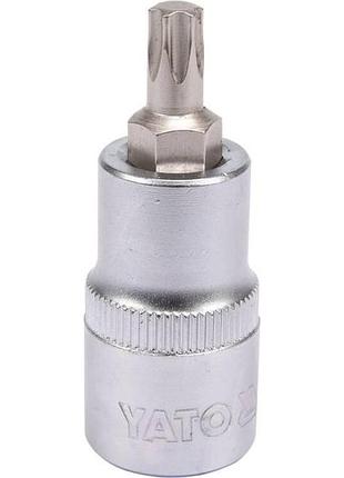 Головка торцевая квадрат 1/2 «torx» т40, l= 55 мм yato (yt-04314)
