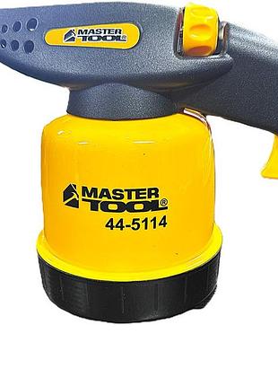 Лампа газовая паяльная mastertool пьезоподжиг ø 20 мм/1300°с 1.3 квт 94.6 г/час 44-5114