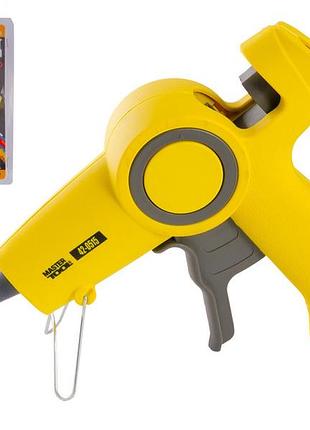 Пистолет клеевой mastertool ø 11.2 мм 200 вт/220 в/50 гц 10 г/мин «капля-стоп» 2 t-режима led-индикатор