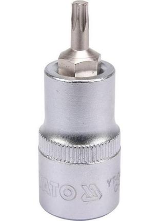 Головка торцевая квадрат 1/2 «torx» т25, l= 55 мм yato (yt-04311)