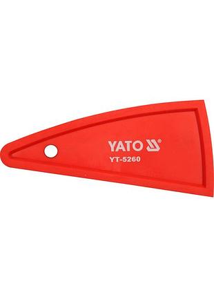 Шпатель для силикона 135 мм yato (yt-5260)