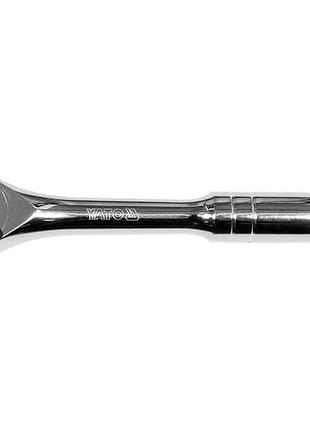Трещотка 72 зубца 1/4" 125 мм yato (yt-0313)