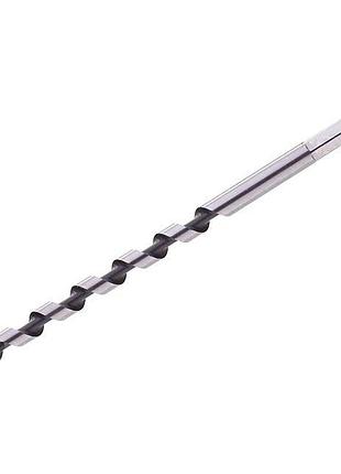 Сверло по древесине спиральное 12*230 мм intertool sw-1223