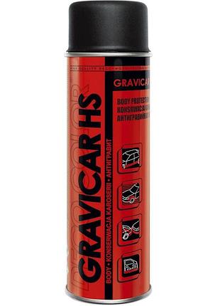Антигравой аэрозольный "gravicar hs" черный 500мл decocolor