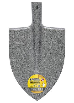 Лопата штыковая mastertool 220х300х390 мм молотковая покраска 14-6247