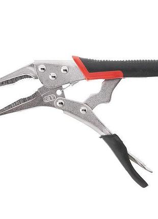 Клещи зажимные универсальные удлиненные 230 мм, crv intertool ut-5204