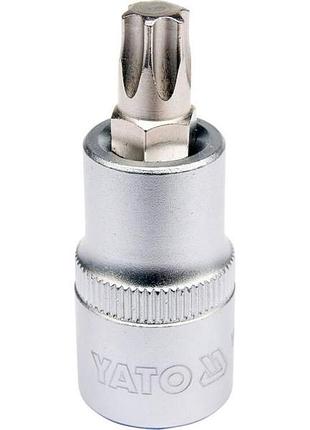 Головка торцевая квадрат 1/2 «torx» т50, l= 55 мм yato (yt-04316)