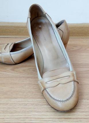 Кожаные туфли италия р.38