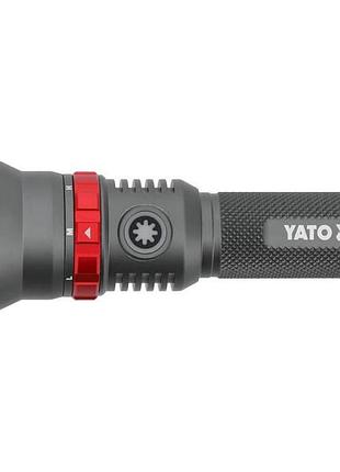 Фонарь led-диодный li-ion 3.7 в, 4 агод, 10вт, зарядка от usb-c yato (yt-085602)