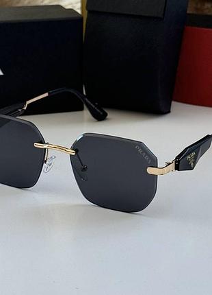 Женские солнцезащитные очки prada (прада), брендовые солнцезащитные очки премиум-класса для среднего типа лица, uv400