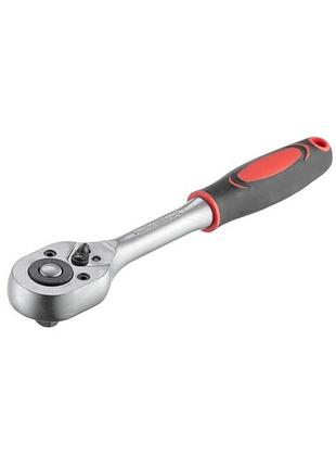 Рукоятка з храповым механізмом на 24 зуба 3/8'', crv intertool ht-2105