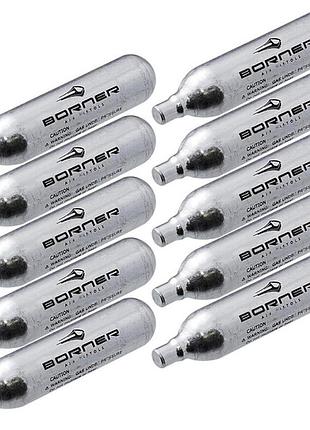 Баллончик co2 12 г. (10 шт) borner (2-122)