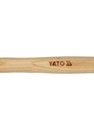 Молоток алюминиевый ø40 x 300 мм, m= 300 г, деревянная ручка yato (yt-45281)