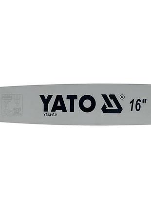 Шина для пилы l=16"/40 см (66 звеньев) для цепи yt-849451 yato (yt-849331)