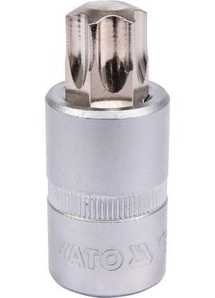 Головка торцевая квадрат 1/2 «torx» т70, l= 55 мм yato (yt-04319)