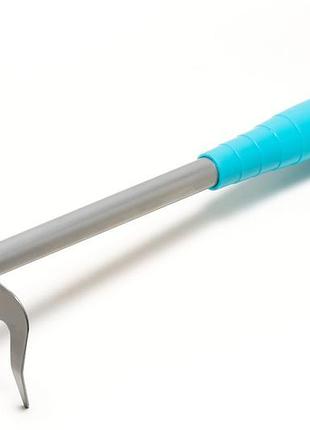 Граблі садові mastertool 5 зубів 300х90 мм із пластиковою ручкою 14-6183