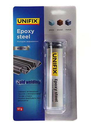 Холодная сварка белая 57г (блистер) unifix (940019)