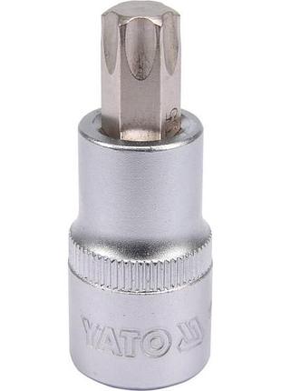 Головка торцевая квадрат 1/2 «torx» т55, l= 55 мм yato (yt-04317)