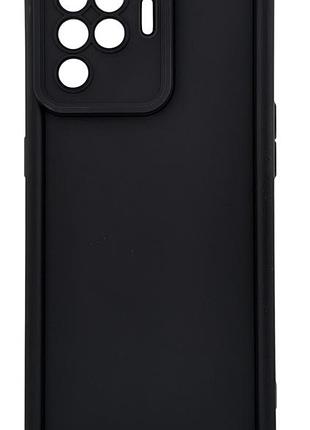 Чехол shock case для oppo reno 5 lite (cph2205) бампер силиконовый цвет черный