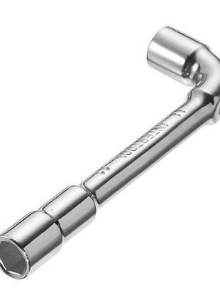 Ключ торцевой с отверстием l-образный 11 мм intertool ht-1611