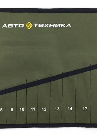 Брезентовий чохол для комбінованих ключів автомобільна техніка 12 кишень (101122-ch)