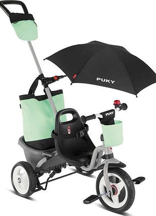 Трехколесный велосипед–трансформер puky ceety comfort grey metall