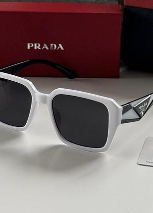Женские солнцезащитные очки prada (прада), брендовые солнцезащитные очки премиум-класса для среднего типа лица, uv400