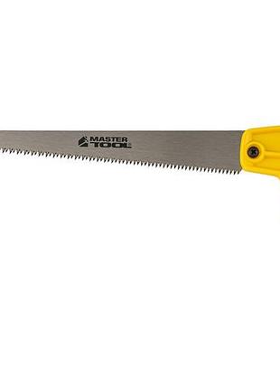 Ножовка выкружная mastertool 8tpi max cut 300 мм закаленный зуб 2-d заточка полированная 14-2722