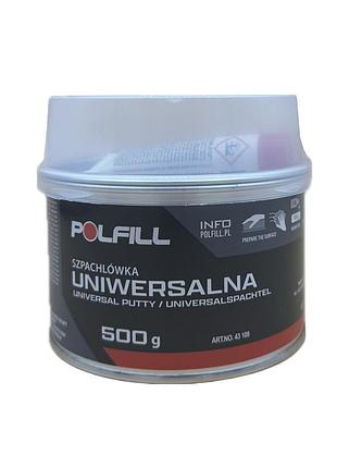 Шпаклевка универсальная + зат. 500г бежева polfill