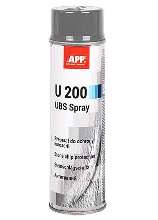 Антигравій аерозольний u200 ubs сірий 500мл app, 050205
