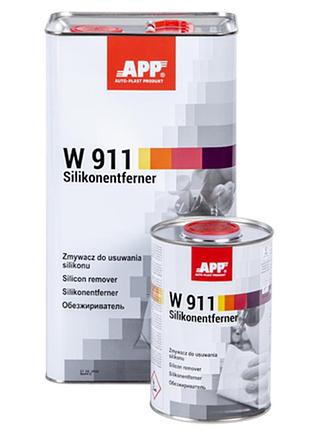 Змивка силікону (знежирювач) "w911" 1л app, 030151