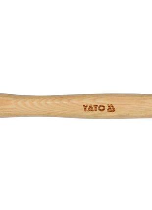 Молоток алюминиевый ø50 x 320 мм, m= 580 г, деревянная ручка yato (yt-45282)