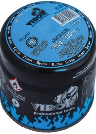 Газовый картридж virok пробивной 190 г (44v151)