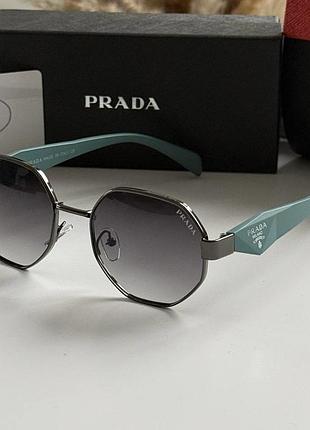 Женские солнцезащитные очки prada (прада), брендовые солнцезащитные очки премиум-класса для среднего типа лица, uv400
