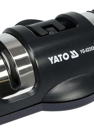 Точилка для ножей 2 в 1 yato (yg-02353)