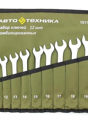 Набір ключів у брезентовому чохлі euro, 6-22 мм. 12 шт. автотехніка (101123-к)